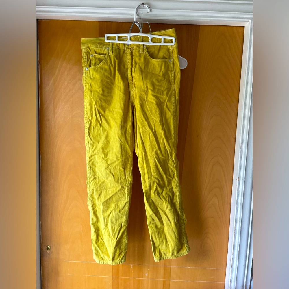 Chloe crop corduroy pant